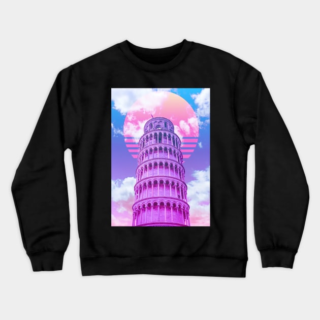 Pisa tower Crewneck Sweatshirt by artoriaa